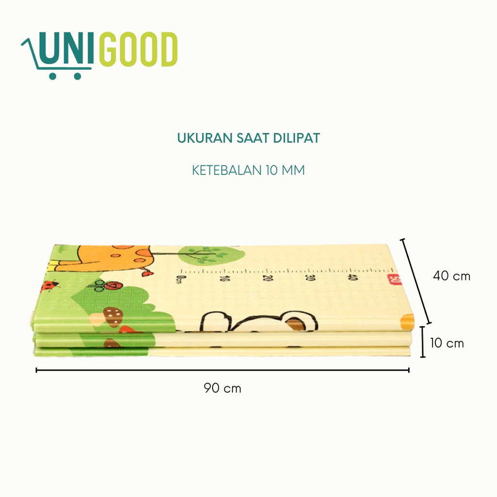 UNIGOOD - Foldable Playmat Karpet Lipat Matras Anak Tebal