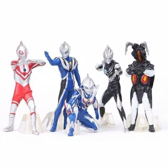 Monster Ultraman Evil Tiga Zoffy Agul Nexus Figure Set