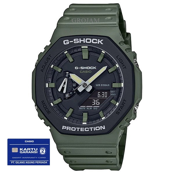 CASIO G-SHOCK GA-2110SU-9A GA 2110SU GA-2110SU-3A ORIGINAL GARANSI RESMI