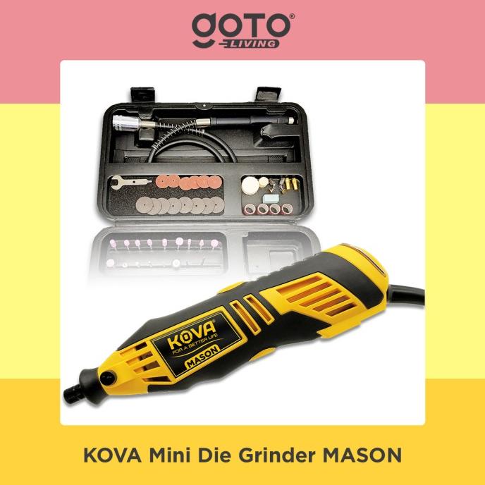 Kova Mason Mini Die Grinder Tuner Set 40 Pcs Gerinda Bor Mini