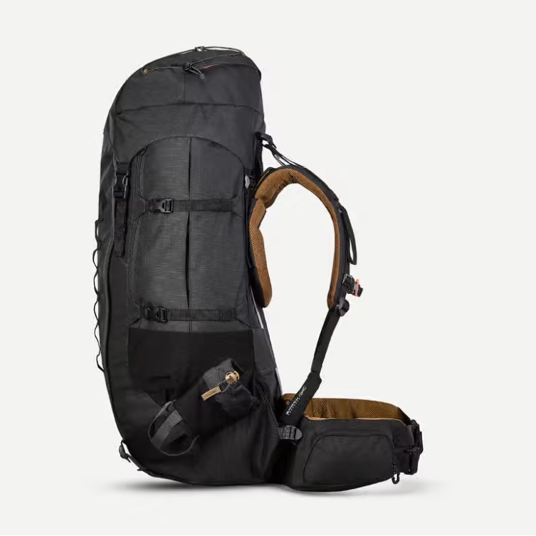 FORCLAZ MT900 Tas Punggung 70+10L Trekking Pria Backpack Olahraga