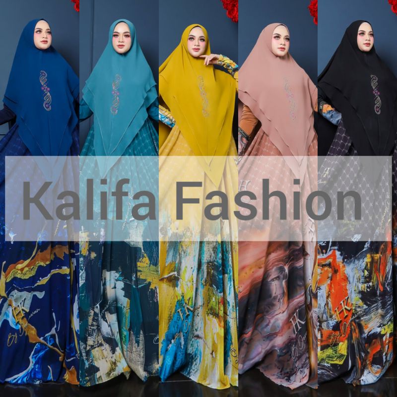 Djamila Series by HK Dermawan / Gamis Lebaran / Gamis Set Syar’i / Gamis Pesta / Baju Syari / Gamis Syar'i Muslimah / Fashion Muslimah Branded