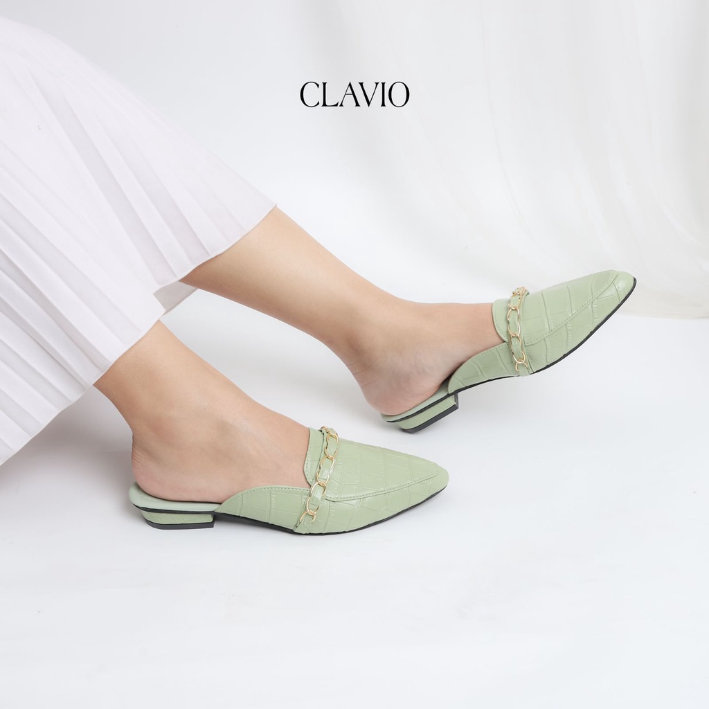 CLAVIO Davina Mules Flatshoes