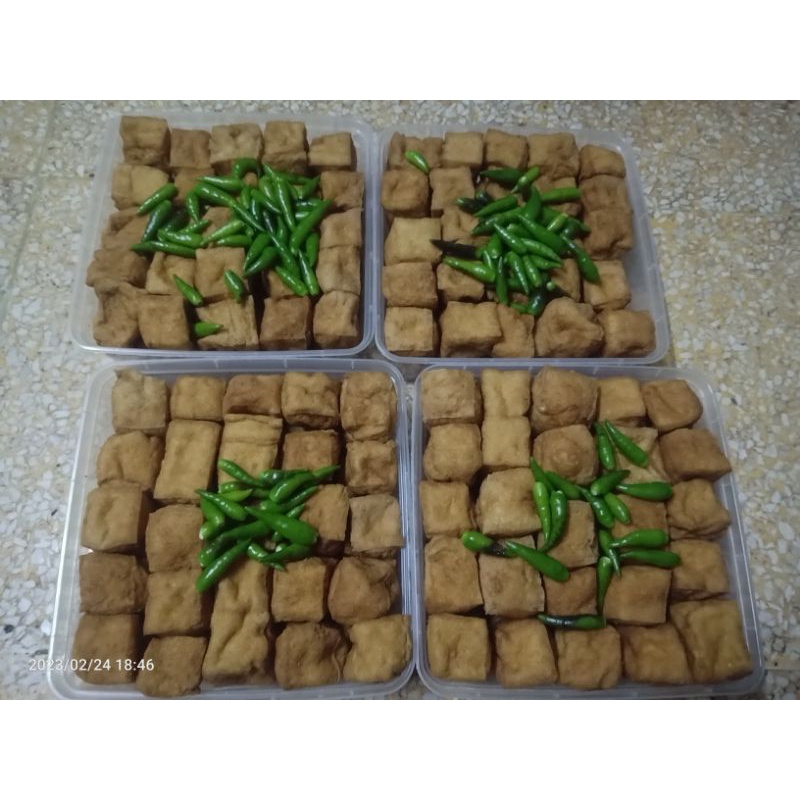 Jual Tahu Pong Isi 50 Rawit Sambal Kecap Shopee Indonesia