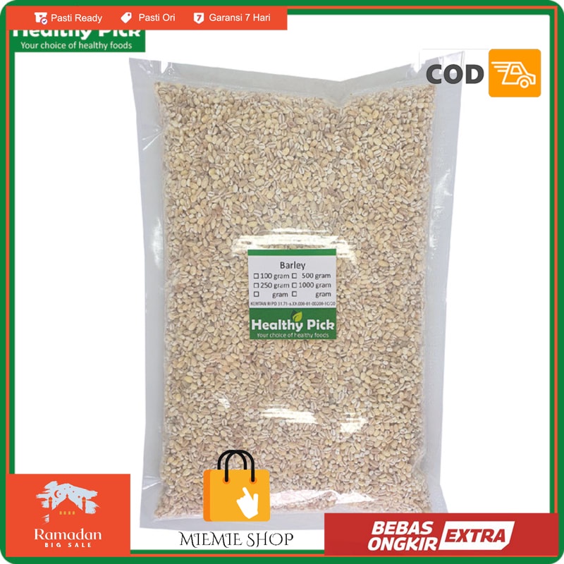 

Barley biji jali jali organik 1000gr / 1kg
