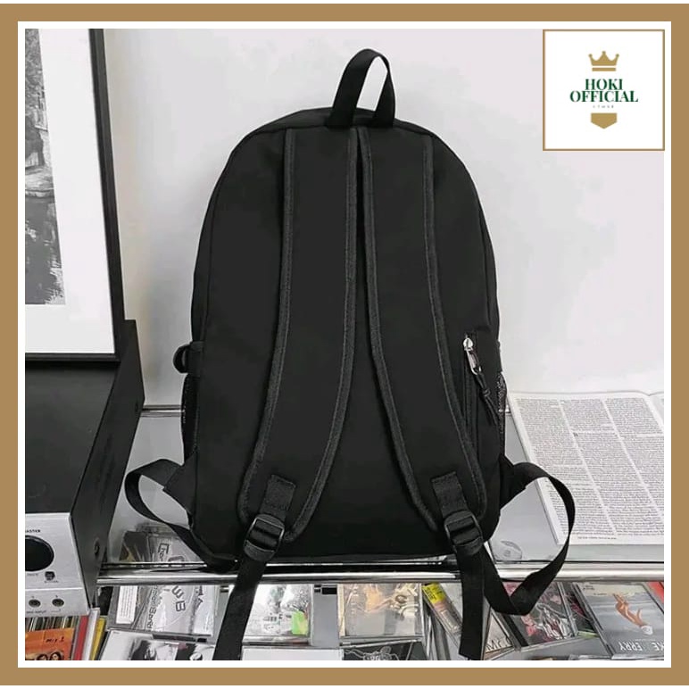[COD] Tas Sekolah Korean Style Kapasitas Besar Ada Slot Laptop Warna Pastel Stylish HokiOfficial