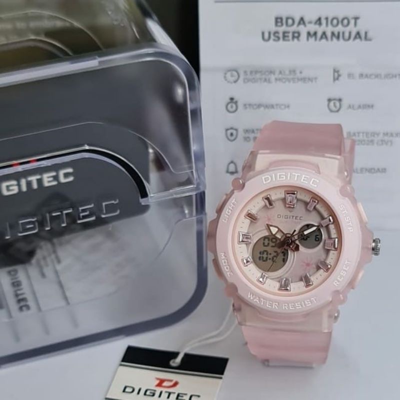 DG 4100 ORIGINAL JAM TANGAN WANITA DUALTIME GARANSI