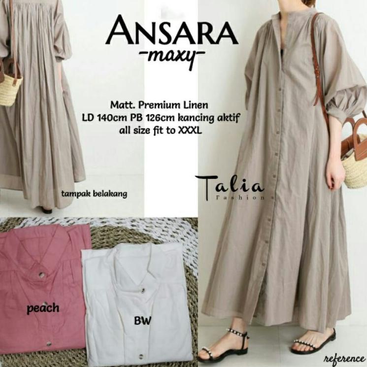 [KBR.31Ma23ˣ] Dress wanita//maxy//Ansara maxy//Prila maxy// Super Jumbo Big Size//Size XXXL ld 140/D