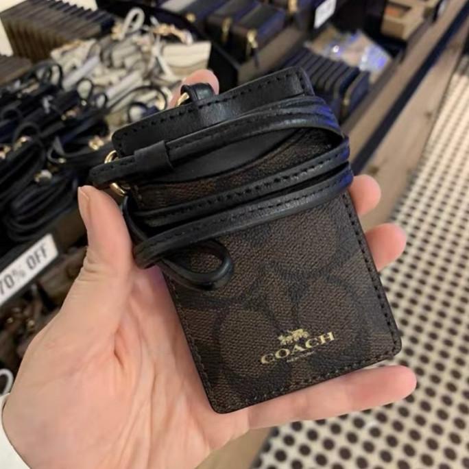 

LANYARD ID CARD KULIT COACH PROMO