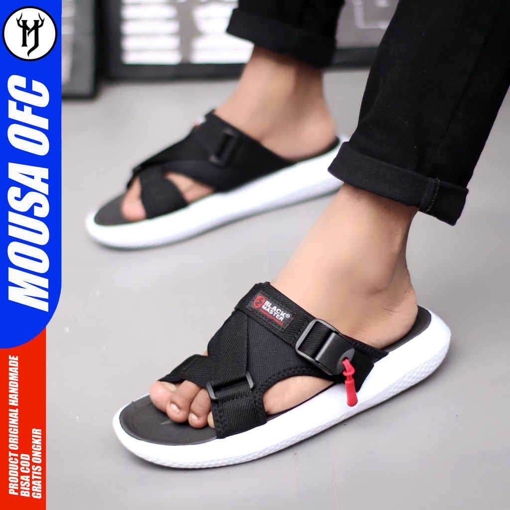 Sandal Slide Pria Casual Sendal Selop Original Mousa Mande