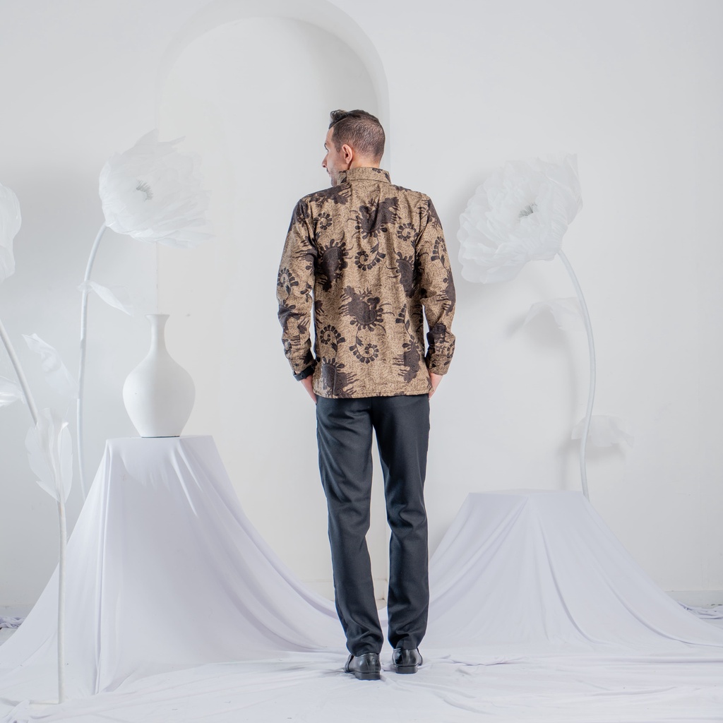 Kemeja batik Pria Mandalika | Baju Kondangan Batik Pria Trendy