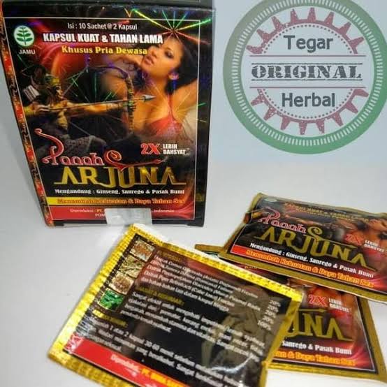 Cod Kapsul Panah arjuna original jamu tradisional KAPSUL KUAT dan tahan lama 10x lebih dahsyat jamu 