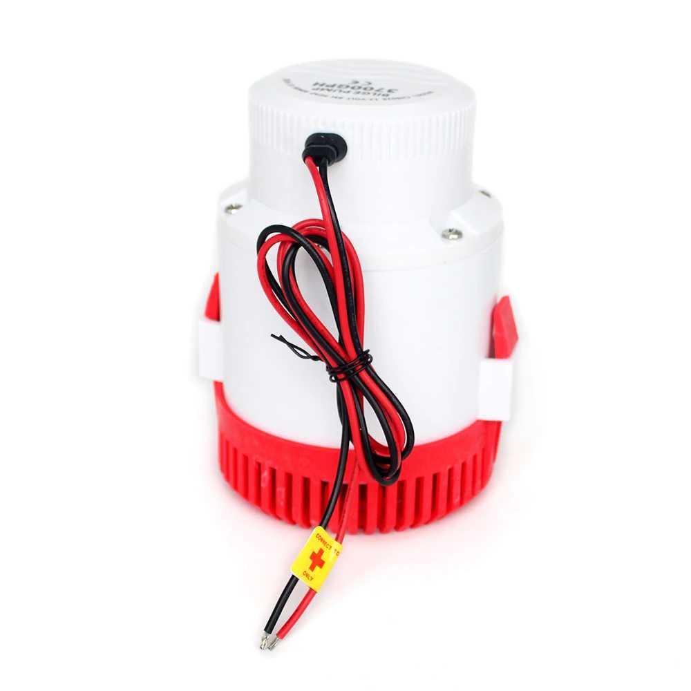 Pompa Air Bilge Submersible 12 V 3000 GPH - CH8028 - White