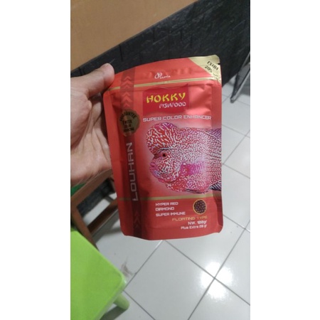 hokky petfood pelet ikan louhan TERBAIK..