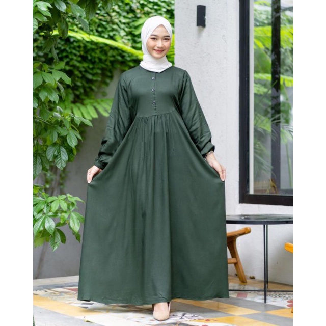 NAJMA DRESS WANITA UNIQLO PREMIUM GAMIS MUSLIMAH ORIGINAL
