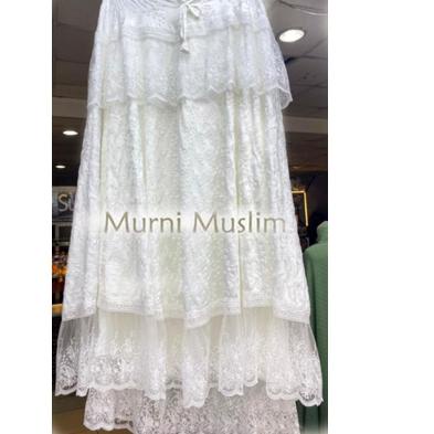 ✱Segera Dapatkan✱ Mukena dewasa sutra Paris premium renda tile rempel mukena renda mewah tearu Muken