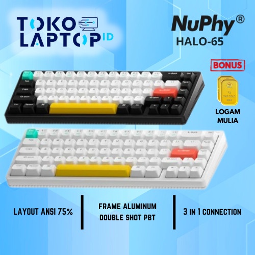 Nuphy Halo65 / Halo-65 Wireless 3in1 Mechanical Keyboard