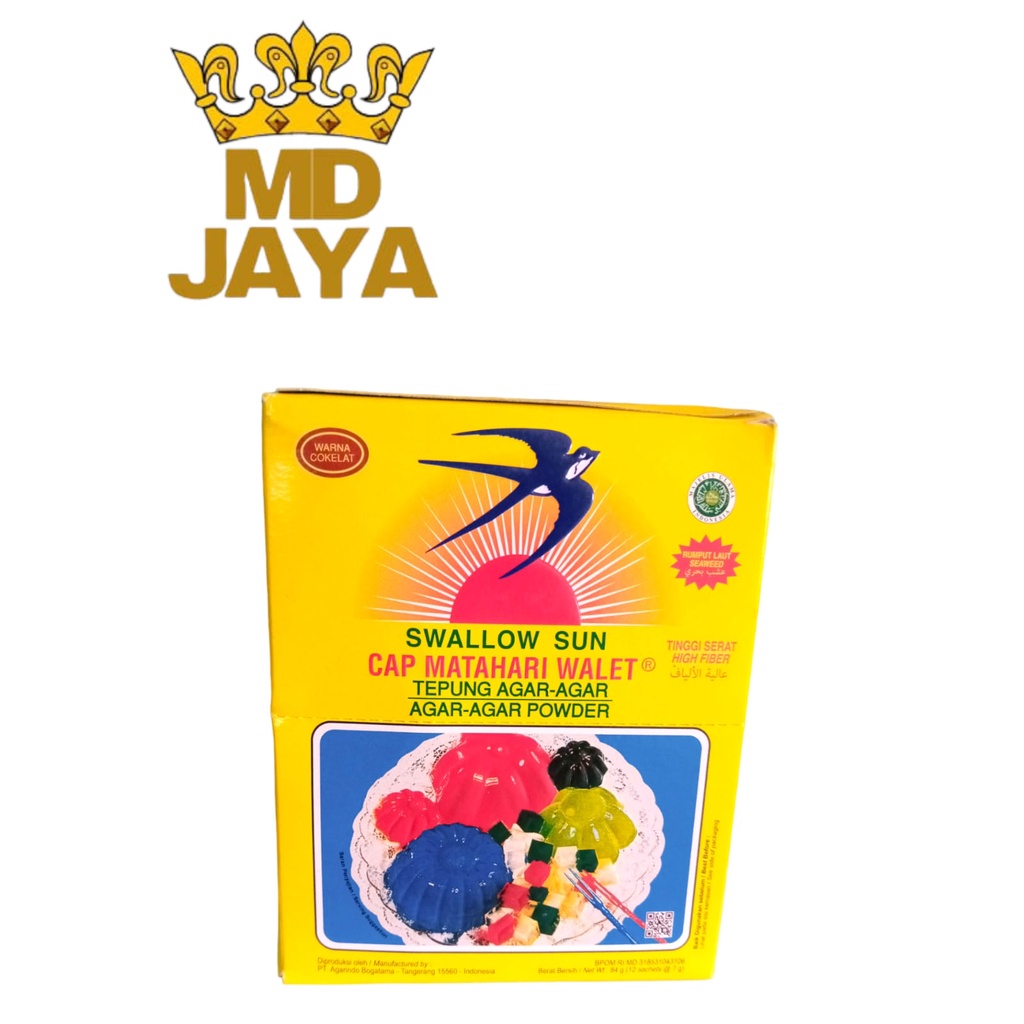 

Agar-Agar Swallow 7gr