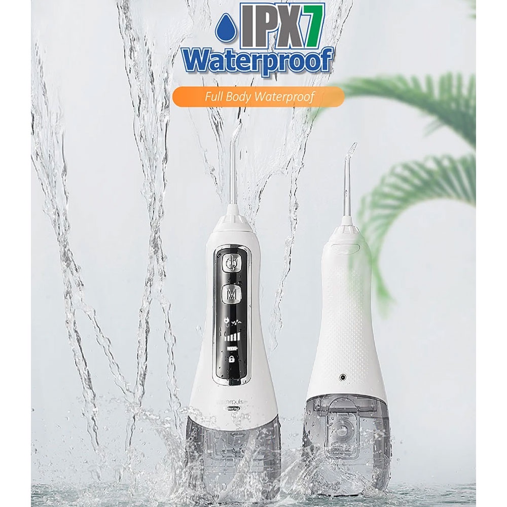 Waterpulse Smarbo Dental Flosser Alat Semprot Pembersih Gigi - V580 - Black