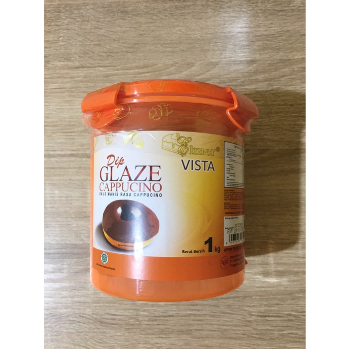 

[Ready Stock]Cod Elmer Dip Glaze Cappucino Vista 1kg