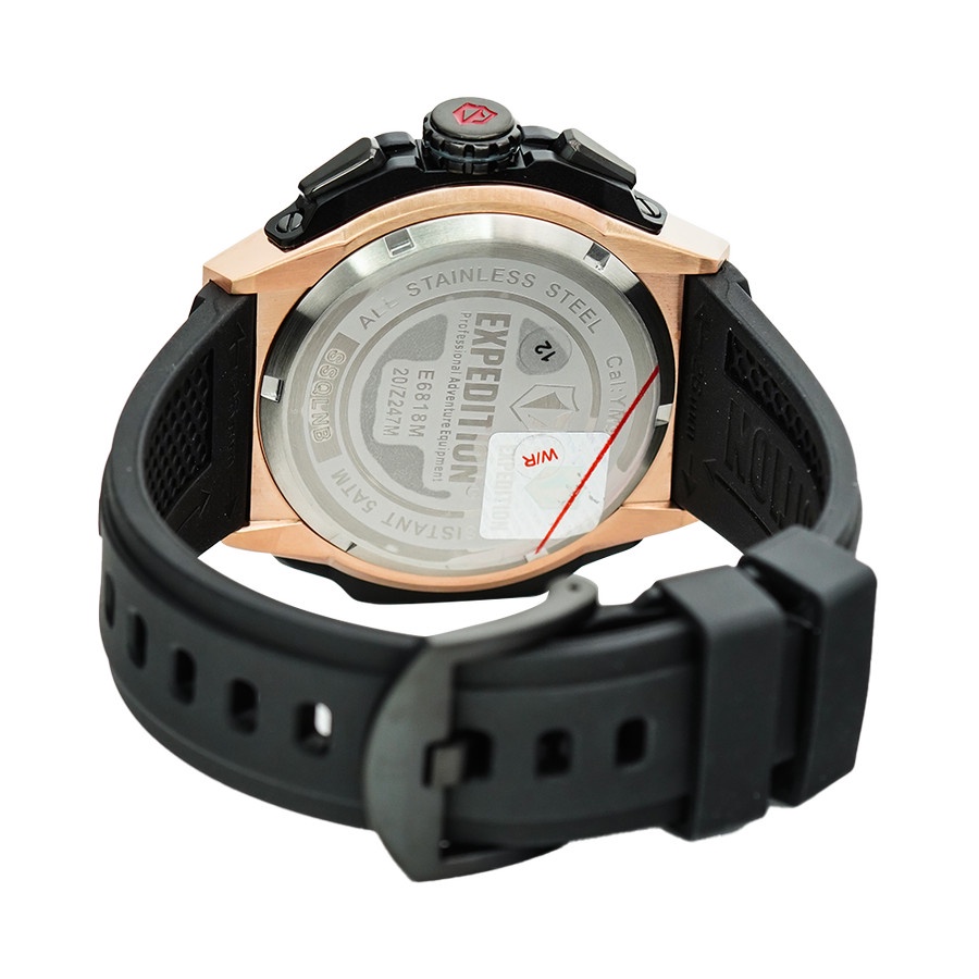 ORIGINAL Jam Tangan Pria Expedition E 6818 / E6818 / 6818 Garansi Resmi 1 Tahun, Rubber