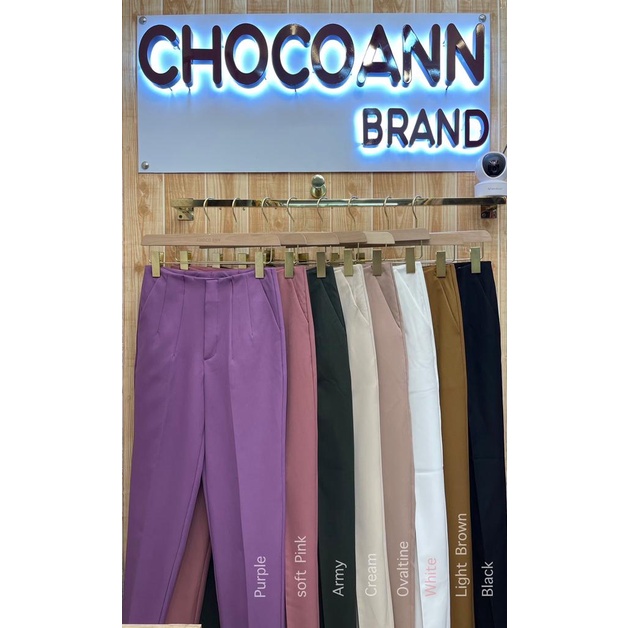 CELANA PANJANG CHOCO ANN Look Like ZRA CODE BL01 IMPORT BANGKOK PART 1