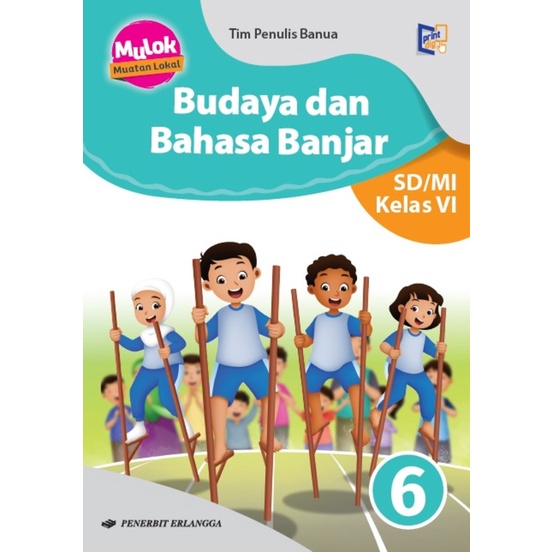 Erlangga - Budaya dan Bahasa Banjar Jld.6/Kls.V