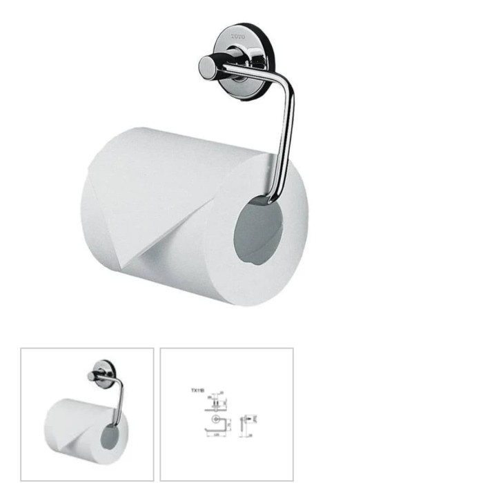 Toto Tx11B Paper Holder/Tx 11 B Ttempat Tissue Toilet Paper Holder
