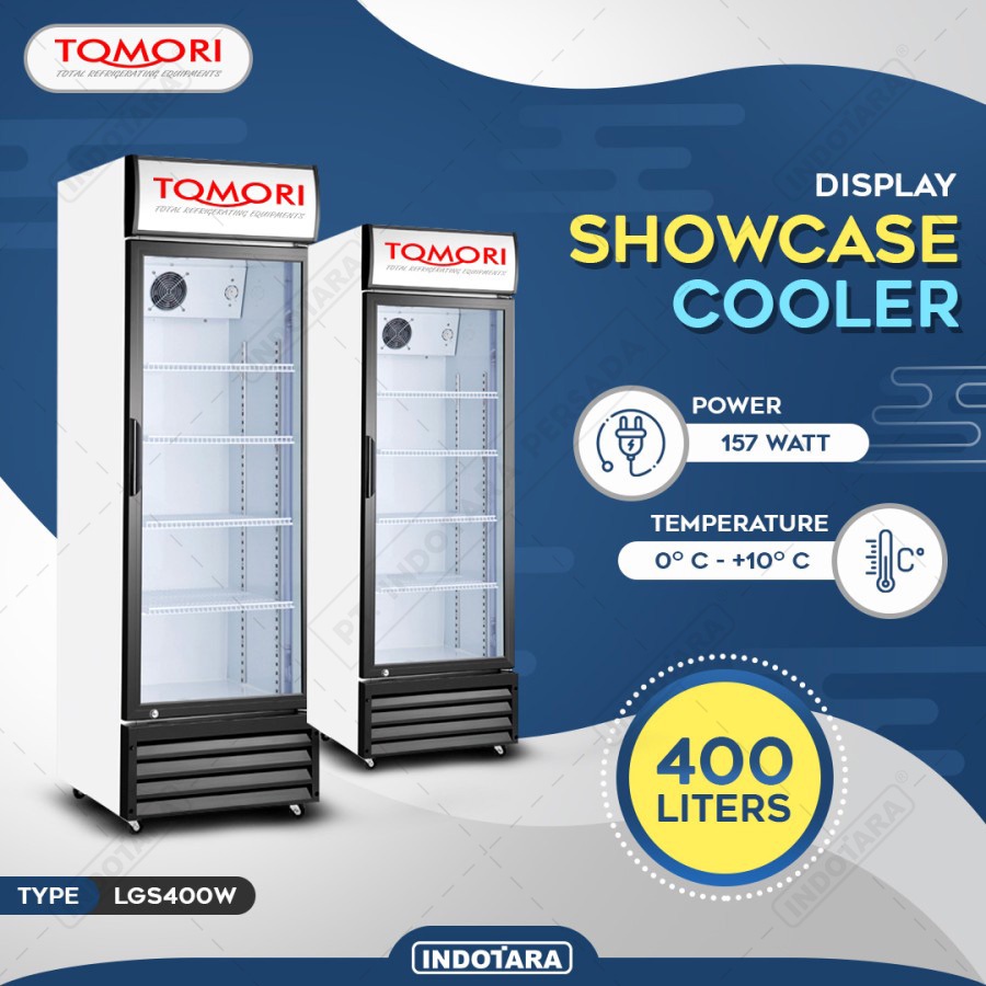 Lemari Pendingin Showcase Cooler LGS400W 400 LITER