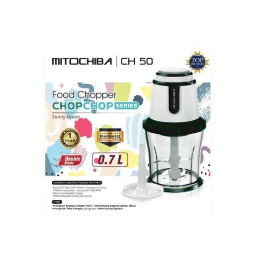 Chopper Mitochiba CH50 Penggiling Daging Es dan Buah