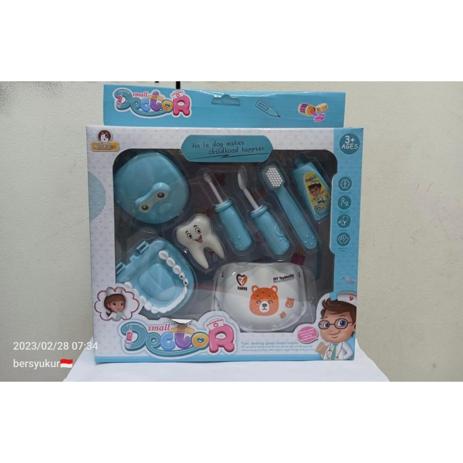 Lucky88toys ⭐⭐⭐⭐⭐Mainan Anak Dokter Gigi Dental - Small Doctor PKM2043