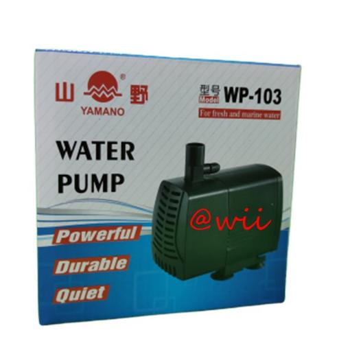 TERPERCAYA YAMANO WP 103 WP103 WP-103 Pompa Air Celup Pompa Kolam Aquarium