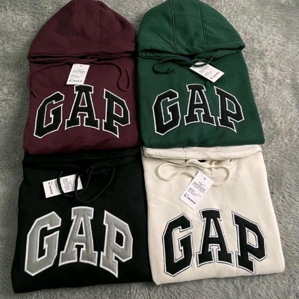 [COD] Jaket GAP - Hoodie GAP - Sweater Hoodie GAP Texs Bordir Original Distro Untuk Pria Dan Wanita 