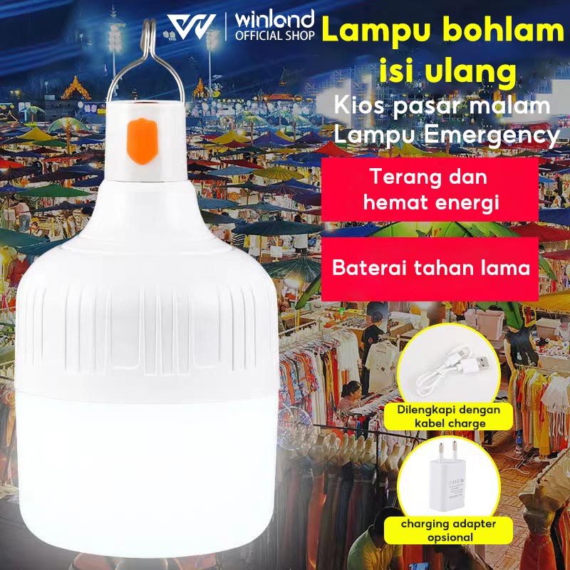 Bohlam Emergency Lampu Cas Led Lampu Led Di Cas Lampu Tenda Camping 120W