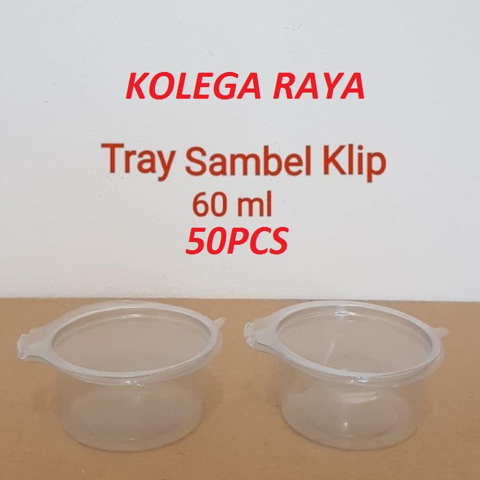 Thinwall cup sambal OTG 60ML isi 50pcs