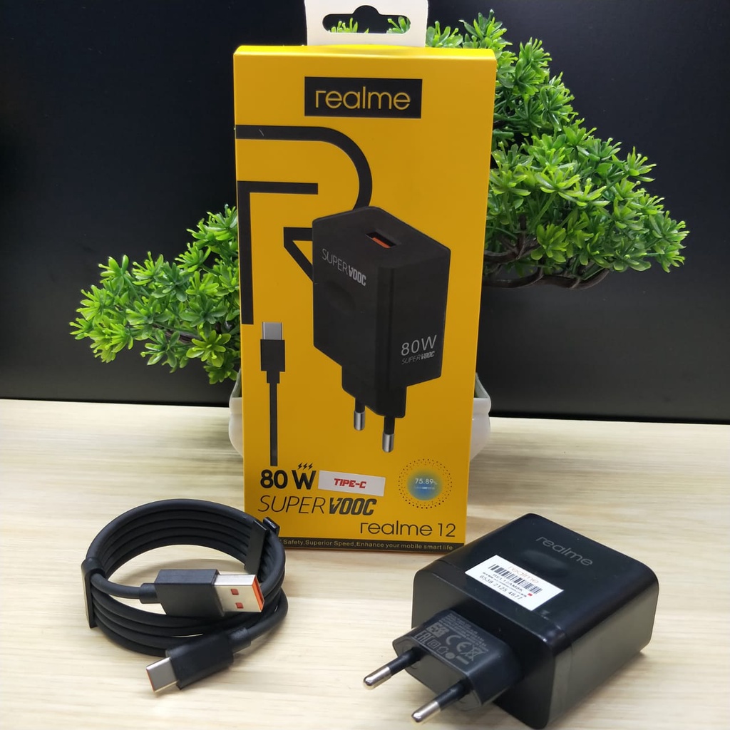 MINIGO Charger Realme 12 80w For Android dan Type c Casan Realme 12 80W micro dan usb C