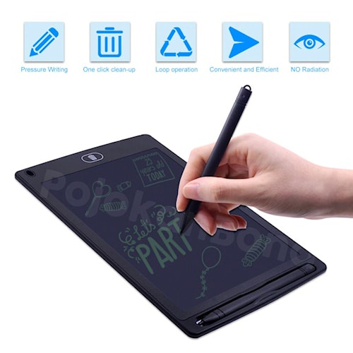 NUKANUKU - Writing Board LCD Multicolor Drawing Board - Papan Tulis Digital Anak / LCD drawing writi
