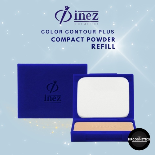 INEZ Color Contour Plus Compact Powder ccp refill bedak inez ccp isi ulang 12gr