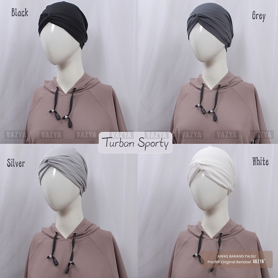 Turban Instan Sporty / HIjab Olahraga