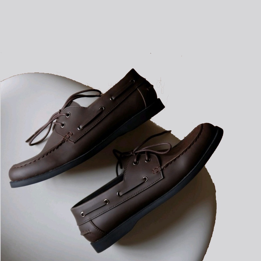 ORMOND CASUAL BIG SIZE | Sepatu Pria Brown Loafers Formal / Moccasin Ukuran Jumbo 43-48