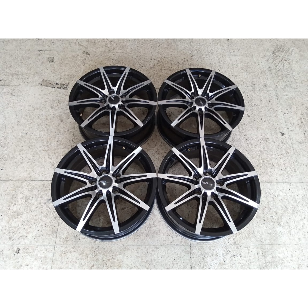 VELG BEKAS KCCX HSR R16X6,5 LUBANG 5 PCD 5X114 ET42