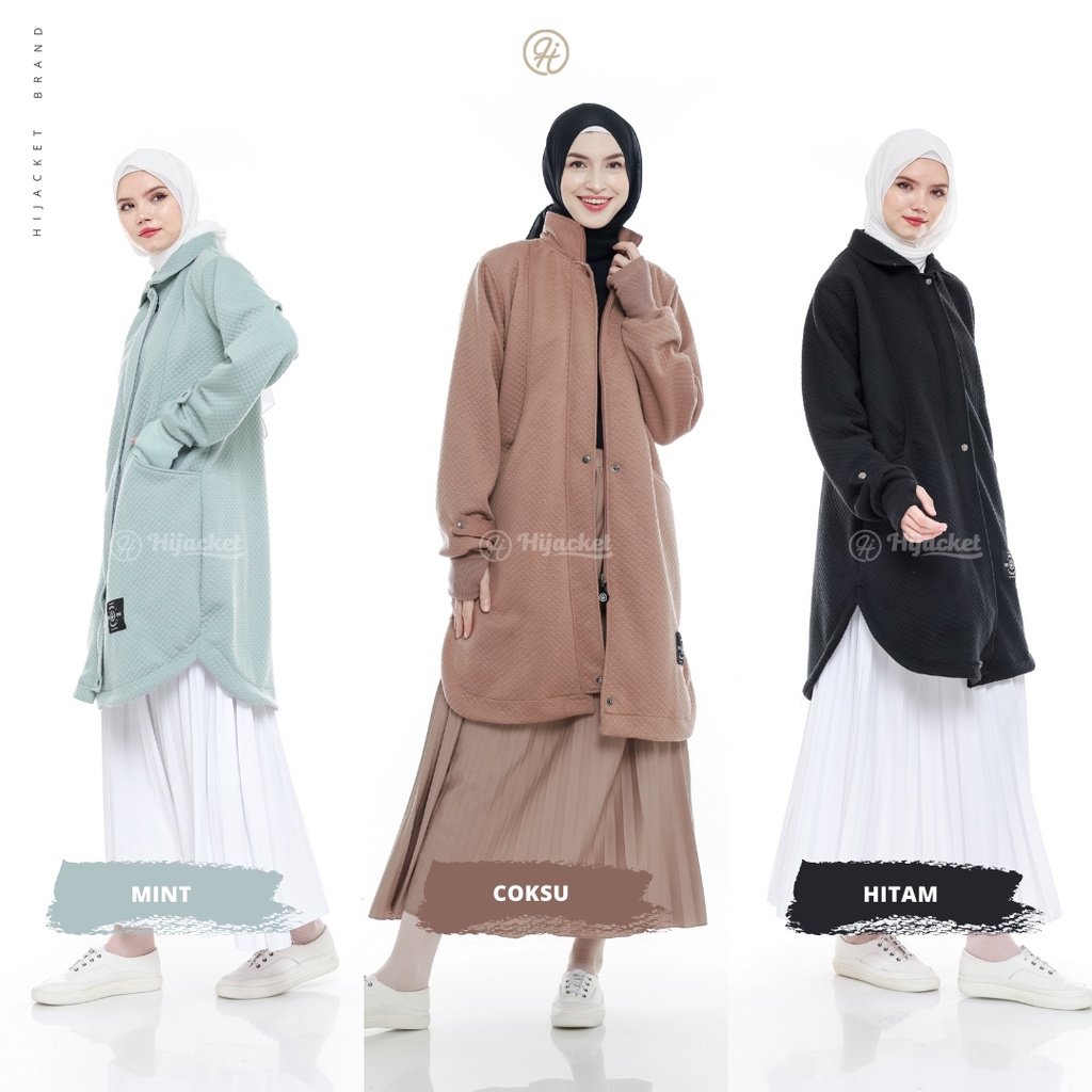 ⭐️Seri Baru⭐️ Shafa dan Marwa Series Hijacket Terbaru - Jaket Muslimah Syari