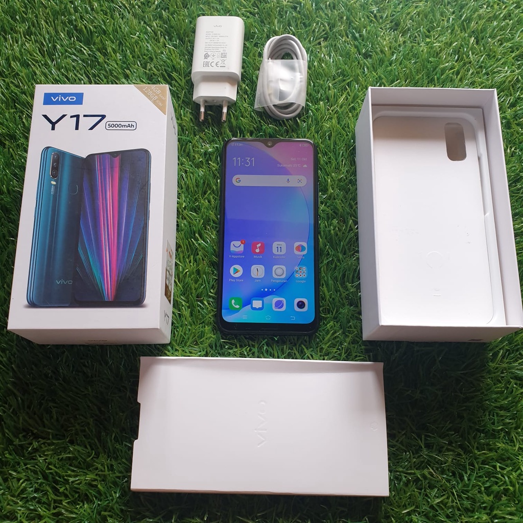 HP HANDPHONE VIVO Y17 4/128GB HP AJA SECOND SEKEN BEKAS MURaH