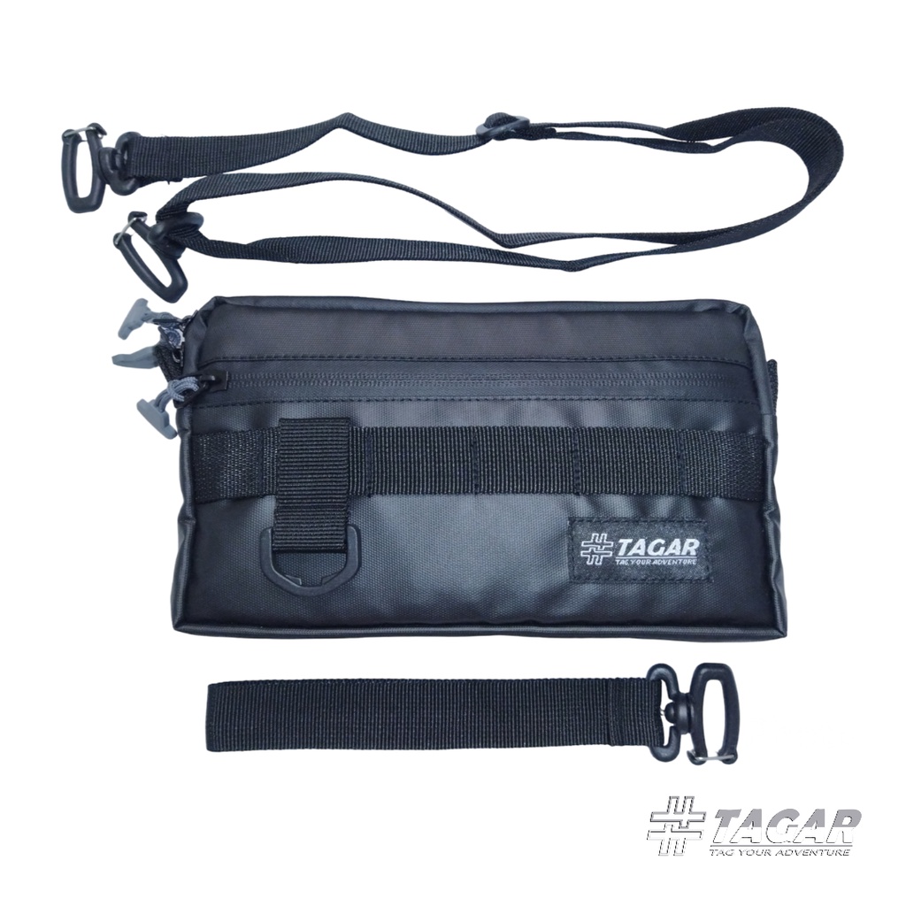 Sling Bag Clutch Bag Hand Bag Waterproof TAGAR WPx01 Tas Selempang Pria Waterproof Pouch Bag Anti Air