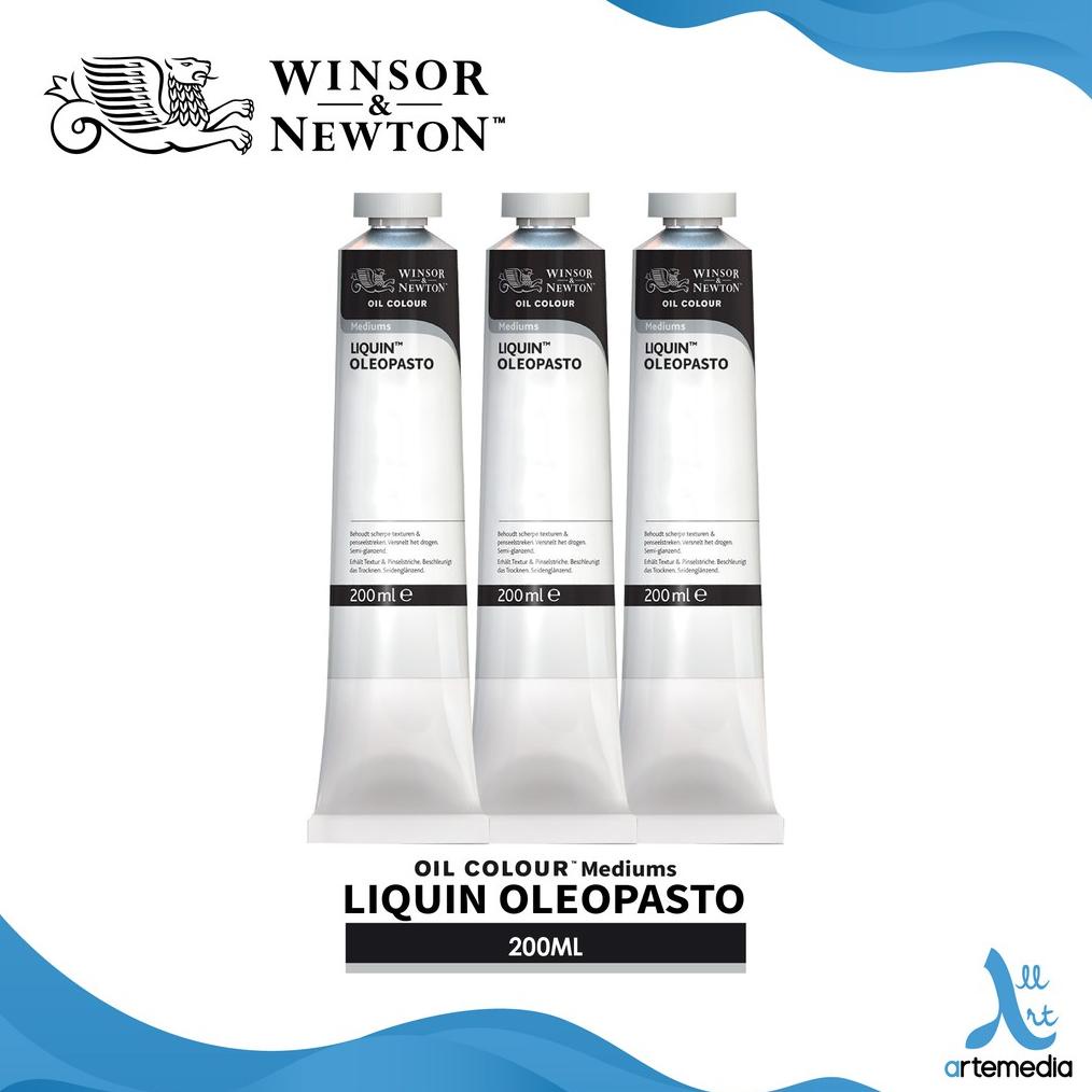 

Medium Cat Minyak Winsor & Newton 200ml Liquin Oleopasto Oil Painting