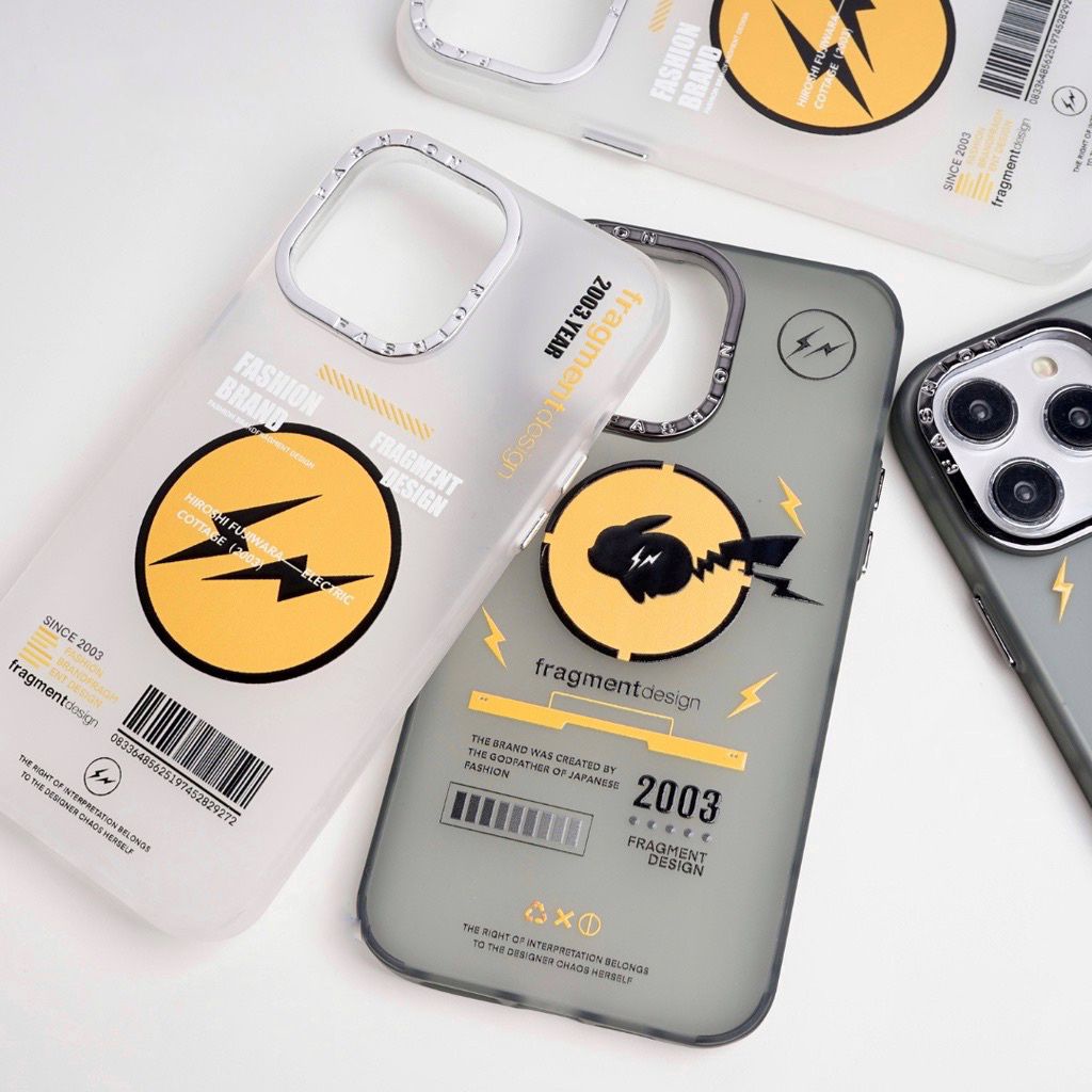 HOT NEW  PREMIUM Case Iphone PETIR PIKACHU ( Iphone xr - 14 Promax Noted )