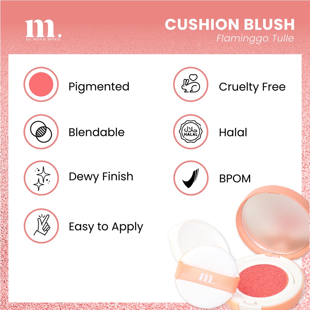 GLOW UP CUSHION BLUSH BY MOKO MOKO