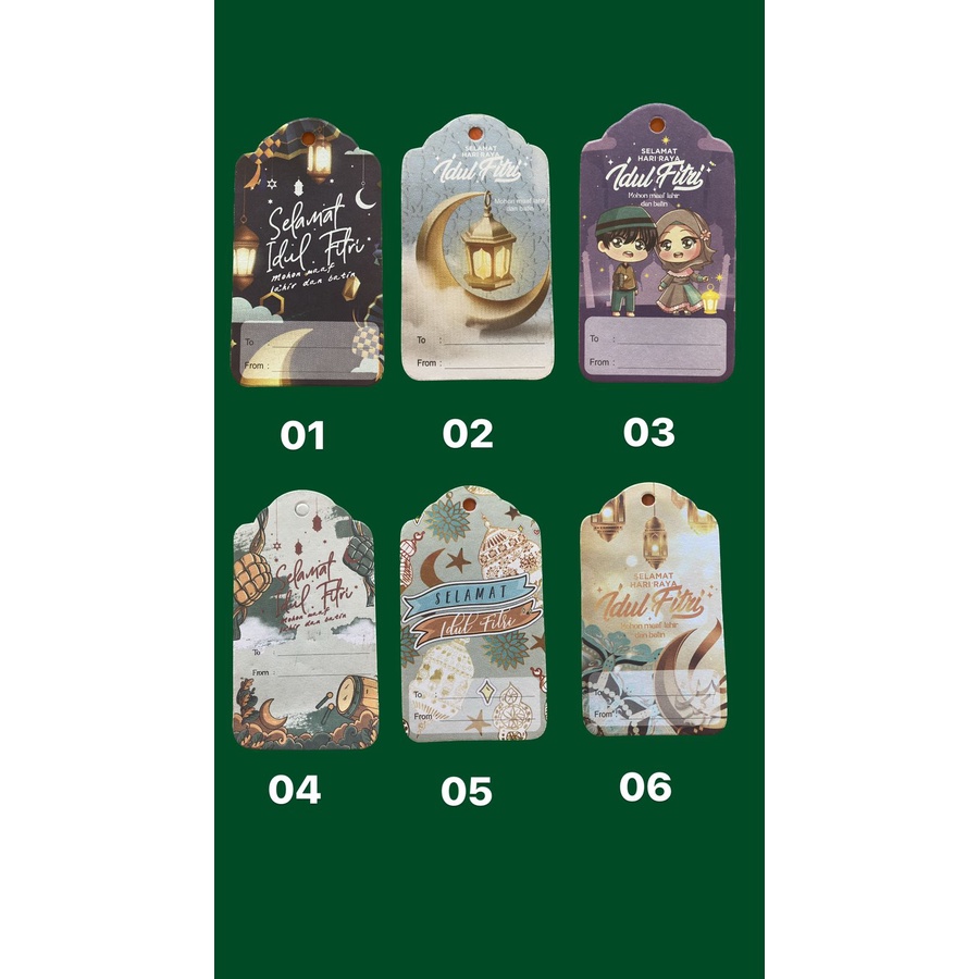 

HANG TAG LEBARAN 9X5