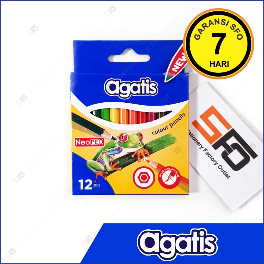

Pensil Warna Agatis Neopex isi 12 Mini - SFO Semarang Official
