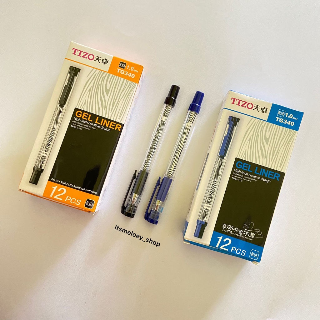 

Pulpen TIZO / Gel Pen TIZO TG 340 1.0mm / Pulpen Tizo TG 340 / Pulpen Gel TIZO Gel Ink Pen Tizo Tg-340
